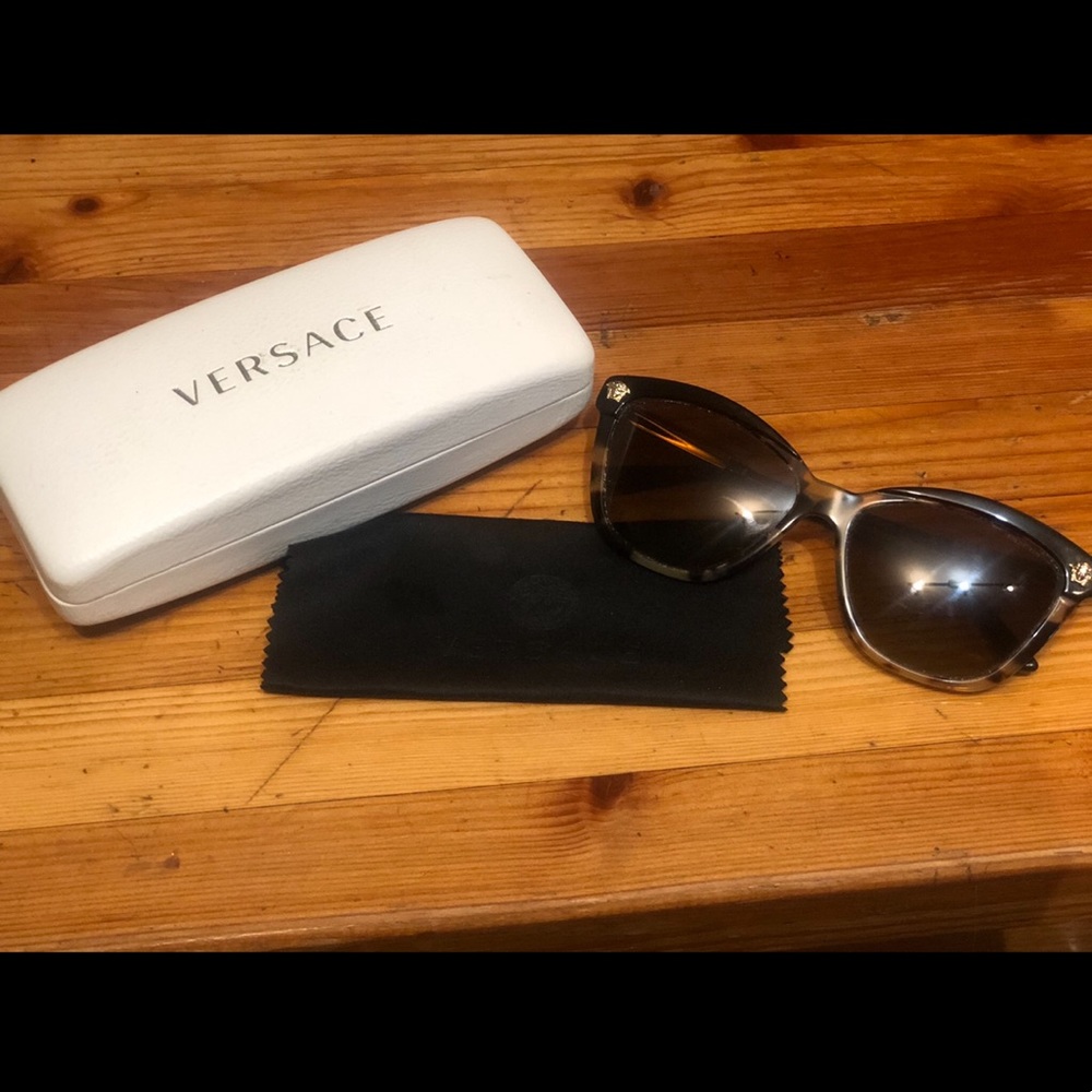 Versace sunglasses. Barely worn. Polarized.